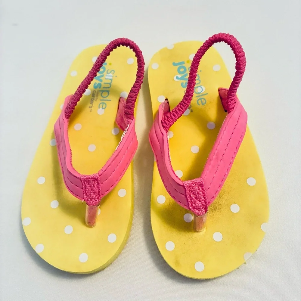 Carter's Simple Joys Toddler Girl's Kimmie Kaia Aqua Set Sandal Size 8